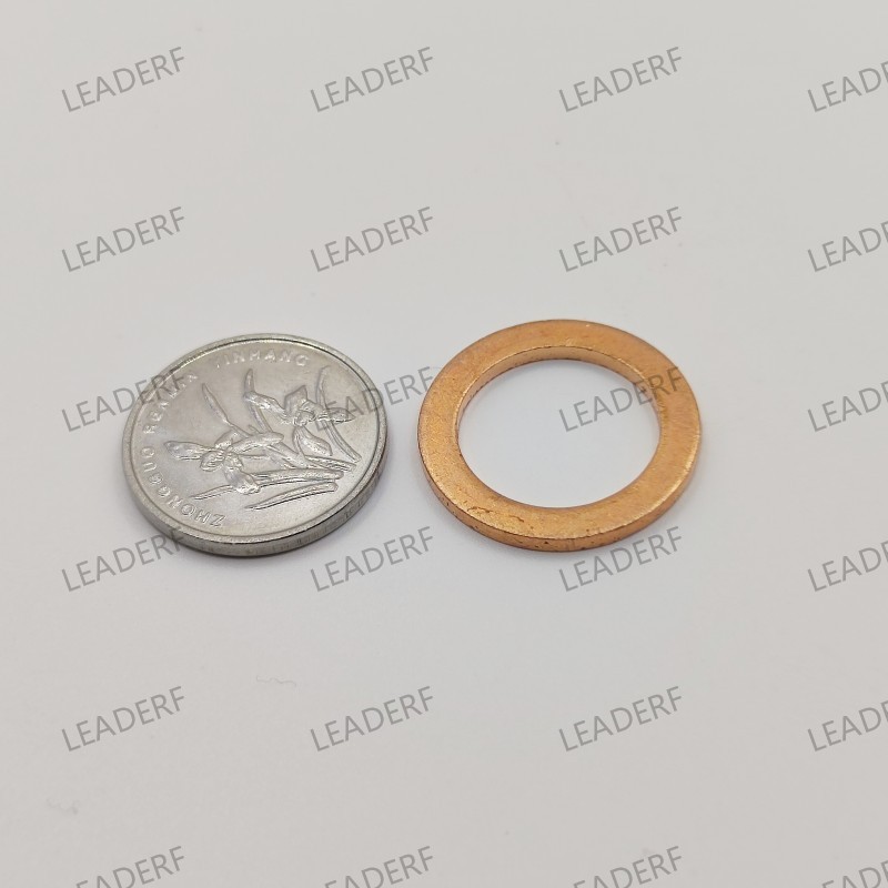 Copper drain plug gasket M14 fit for GM94525114 96051345