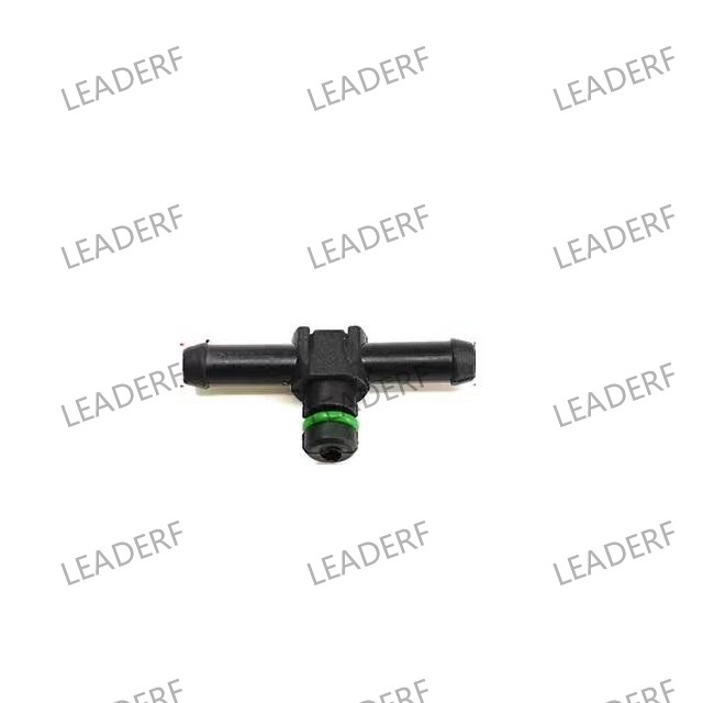 Plastic T leakoff connector for Denso injector