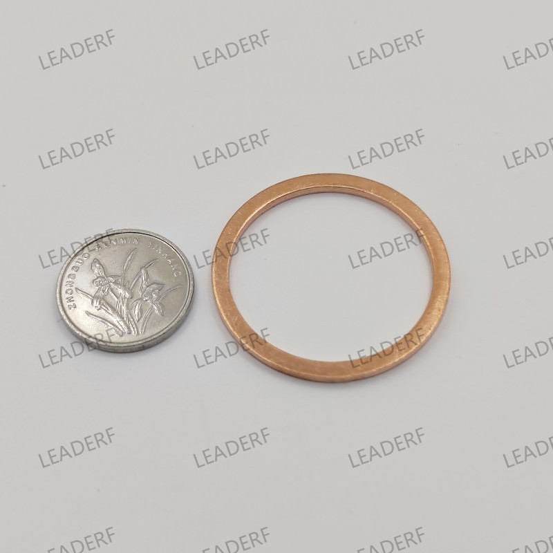 Flat copper washer ring 28*33*2