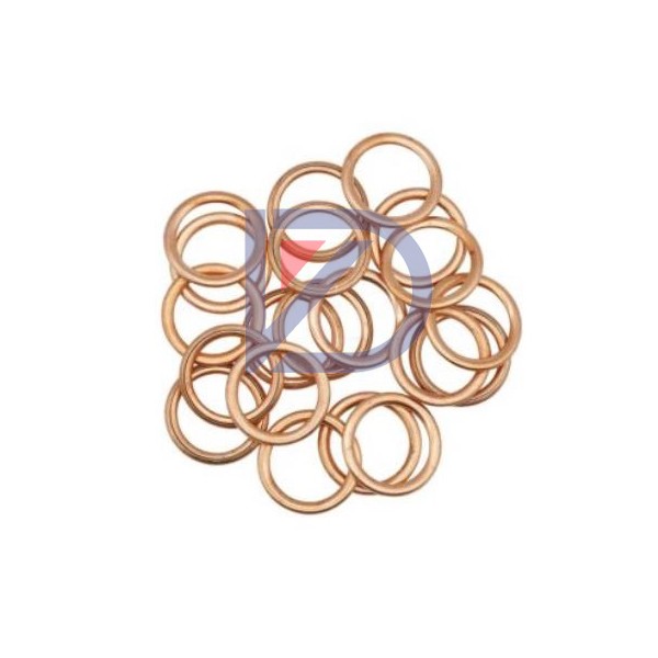  Copper Drain Plug Gasket Fits M12