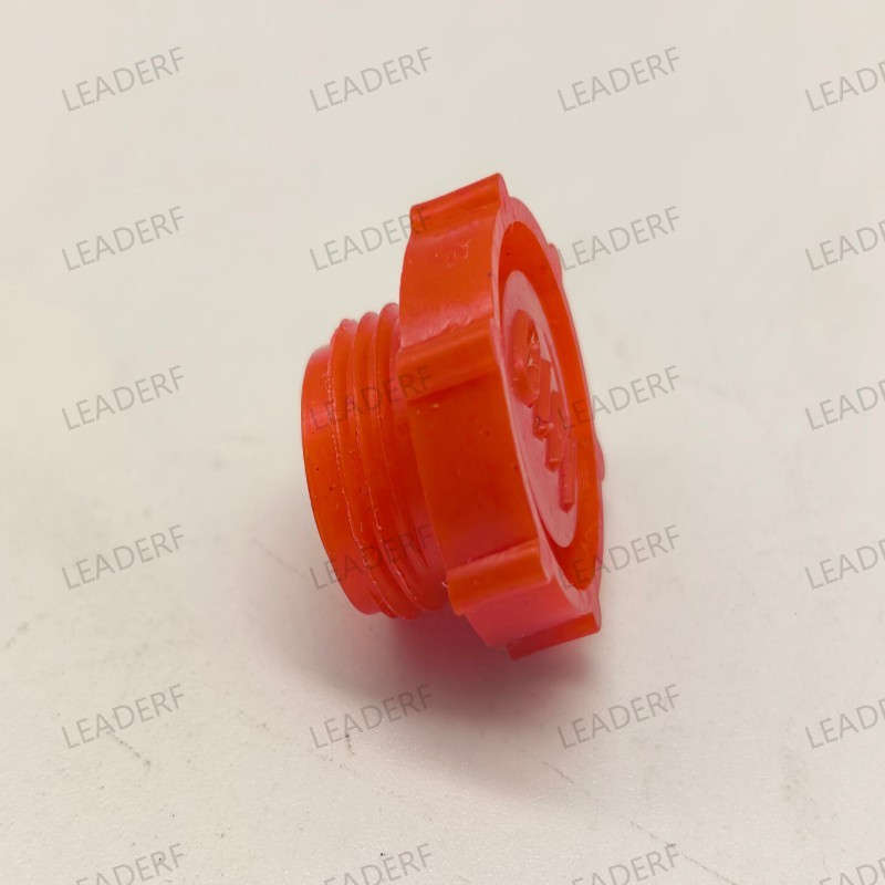 Red Plastic cap/ M10 (outer thread)